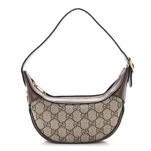 Gucci Gg Supreme Textured Calfskin Web #247716G95B